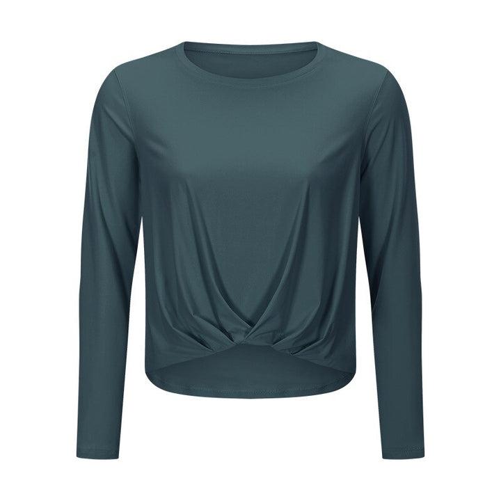 Women's Wave Loose Yoga Top - Blue Force Sports