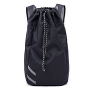 Men's Large Capacity Drawstring Backpack - Blue Force Sports