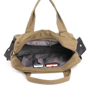 Men's Canvas Sports Handbag - Blue Force Sports