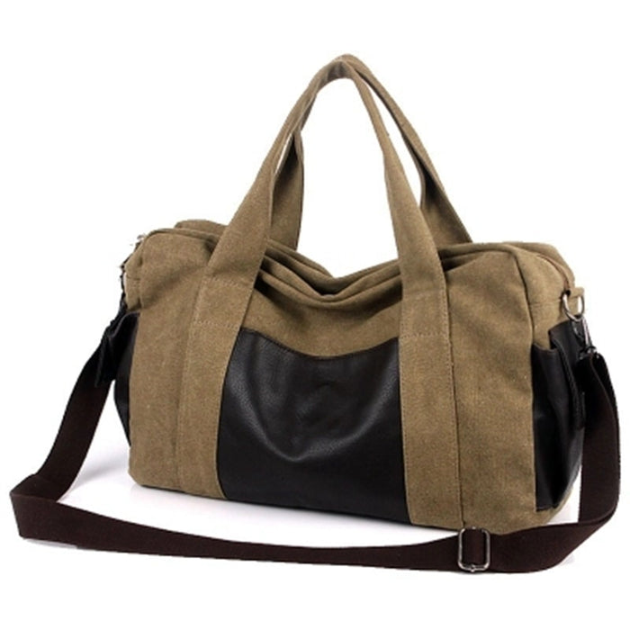Men's Canvas Sports Handbag - Blue Force Sports