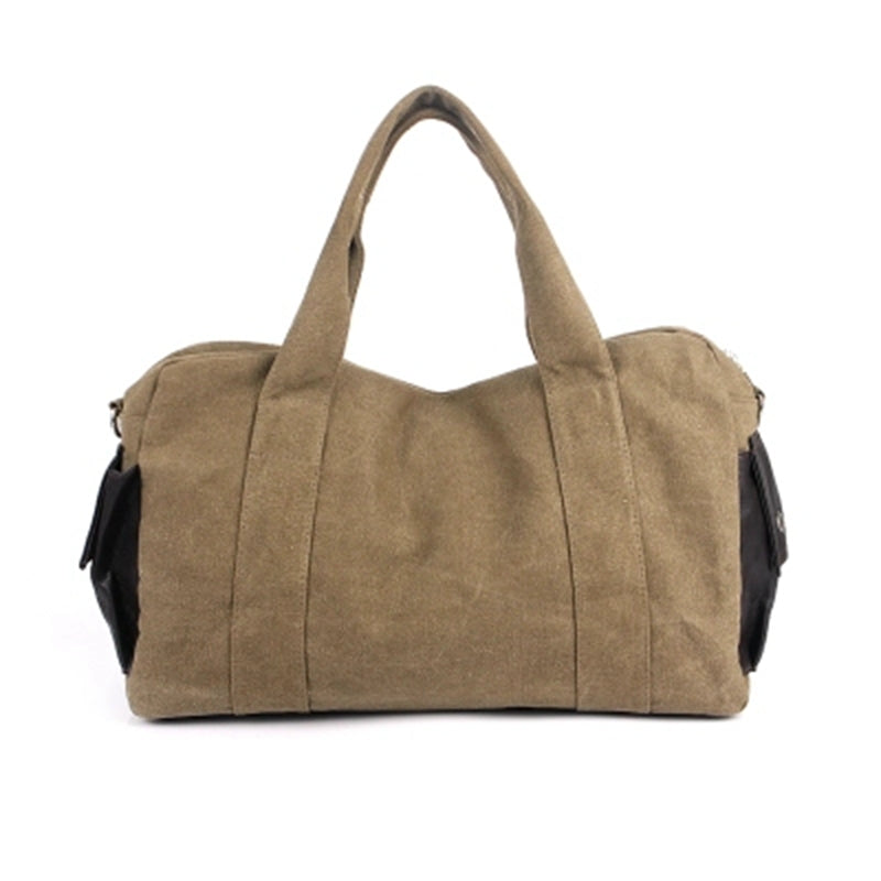Men's Canvas Sports Handbag - Blue Force Sports