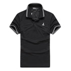 Men's Breathable Quick-Dry Golf Polo T-Shirt - Blue Force Sports