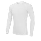Men's Compression Sport Yoga T-Shirt with Long Sleeves - Blue Force Sports