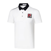 Classic Style Golf Polo Shirt for Men - Blue Force Sports
