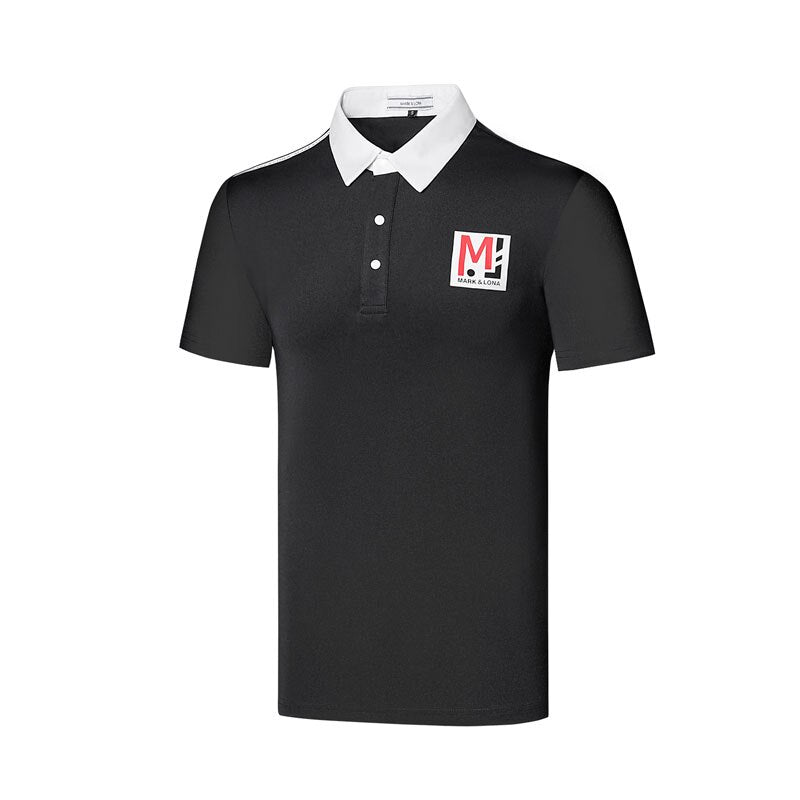 Classic Style Golf Polo Shirt for Men - Blue Force Sports