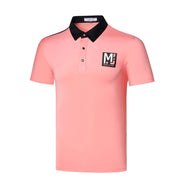 Classic Style Golf Polo Shirt for Men - Blue Force Sports
