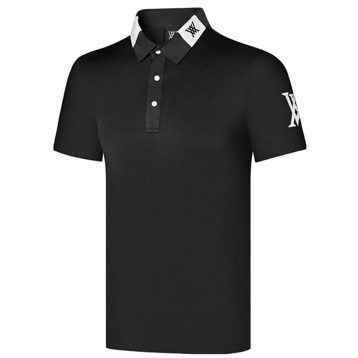 Classic Style Golf Polo Shirt for Men - Blue Force Sports