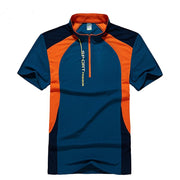 Cute Sports Breathable Cotton Men's T-Shirt - Blue Force Sports