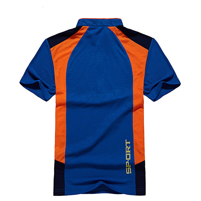 Cute Sports Breathable Cotton Men's T-Shirt - Blue Force Sports
