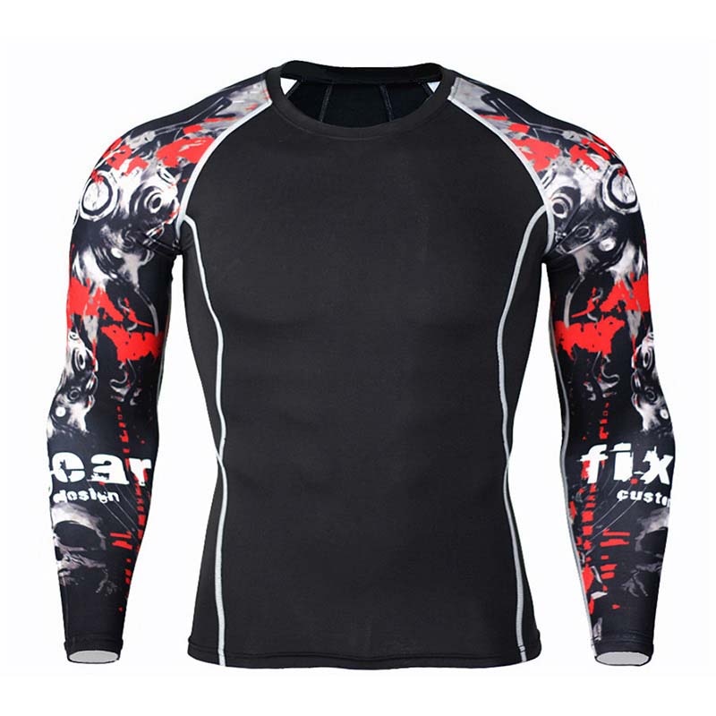 Men's O-Necked Long Sleeved T-Shirt - Blue Force Sports