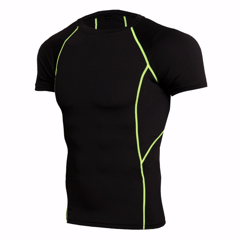 Men's O-Necked Sports T-Shirt - Blue Force Sports