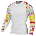 Men Long Sleeves Thermal T-Shirt - Blue Force Sports