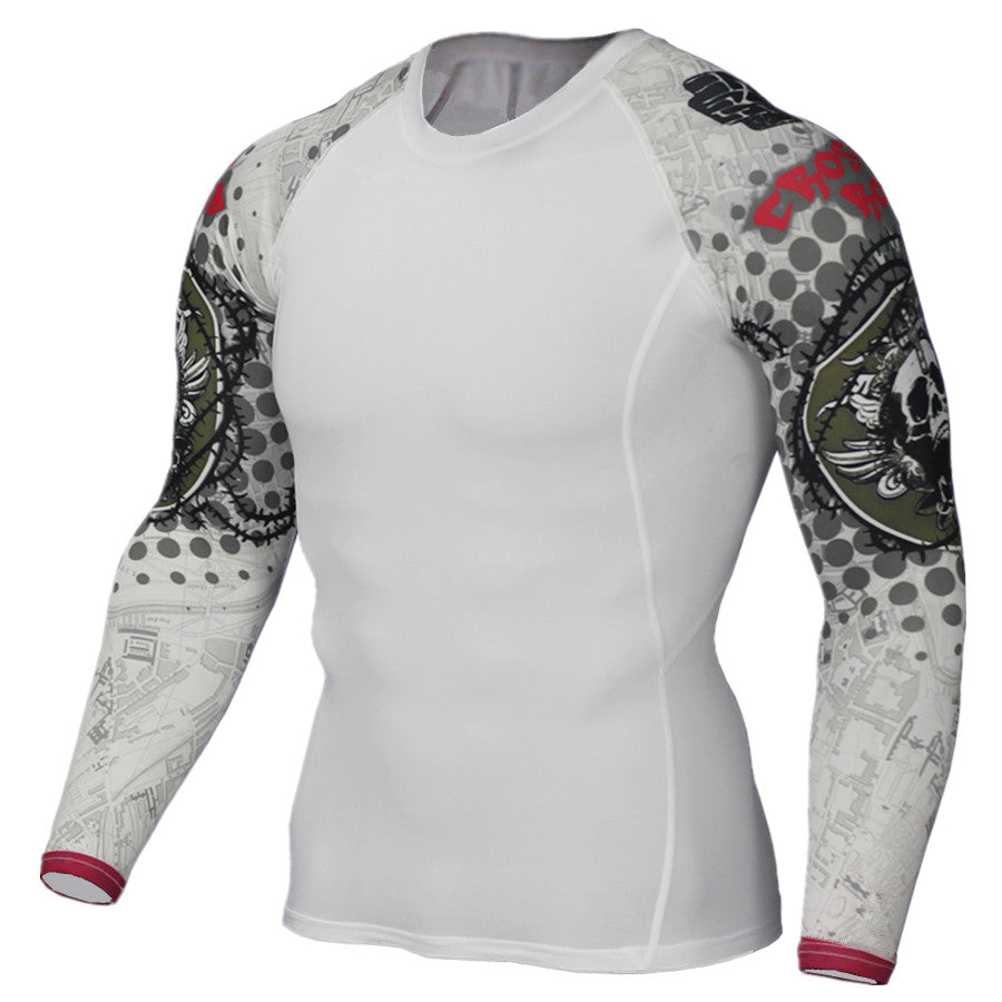 Men Long Sleeves Thermal T-Shirt - Blue Force Sports