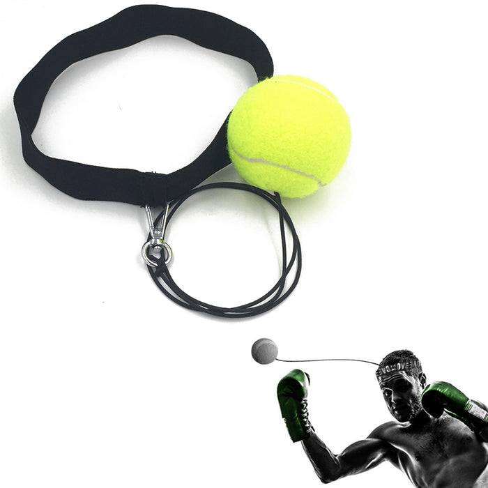 Fight Ball With Head Band For Reaction Speed Training - Blue Force Sports