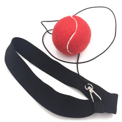 Fight Ball With Head Band For Reaction Speed Training - Blue Force Sports
