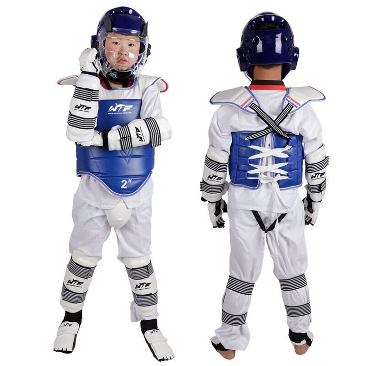 Taekwondo and Karate Body Protector - Blue Force Sports