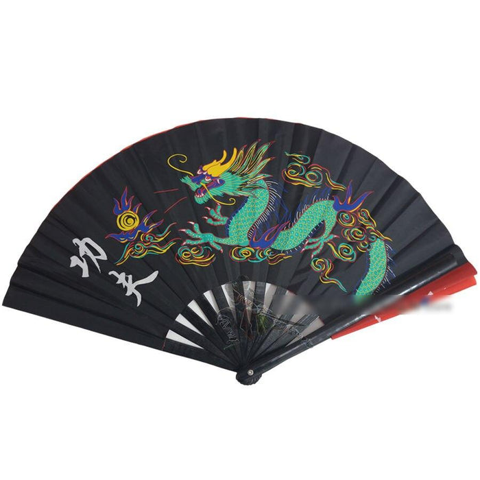 Double Face Tai Chi Fan - Blue Force Sports