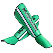 Muay Thai Unisex Shin Guards - Blue Force Sports
