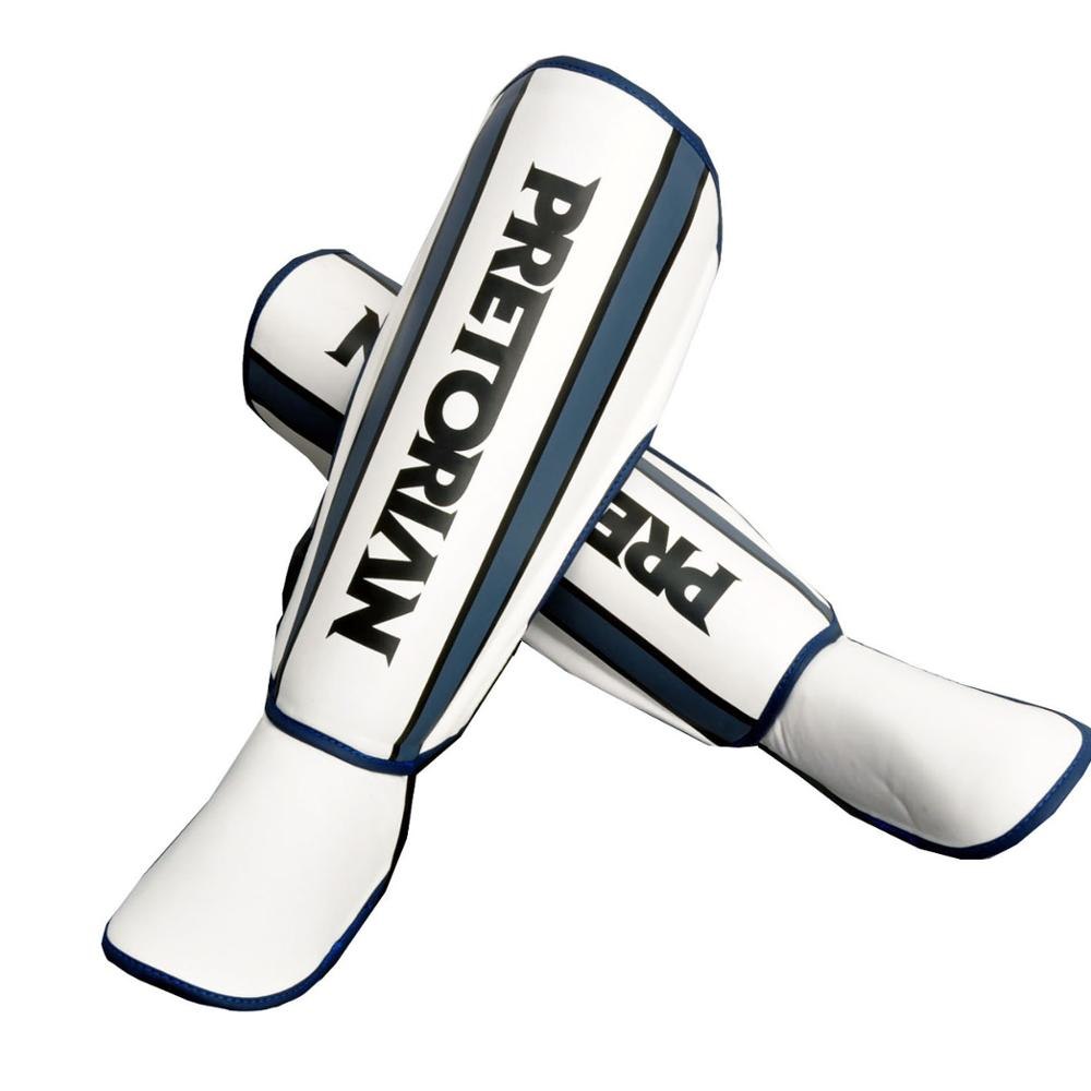 Muay Thai Unisex Shin Guards - Blue Force Sports