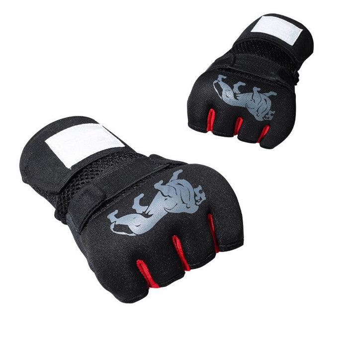 Half Finger Boxing Gloves for Man - Blue Force Sports