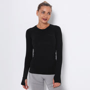 Women's Compression Long Sleeve - Blue Force Sports