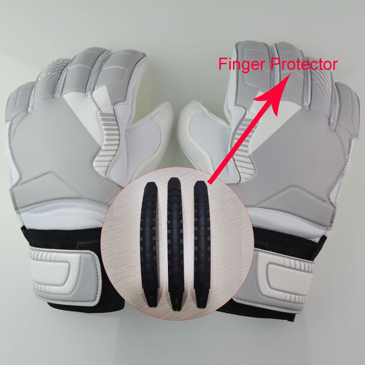 Goalkeeper Gloves with Fingerstall - Blue Force Sports