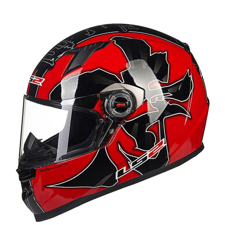 Full Face Racing Motorcycle Helmet - Blue Force Sports