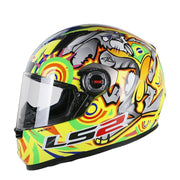 Full Face Racing Motorcycle Helmet - Blue Force Sports