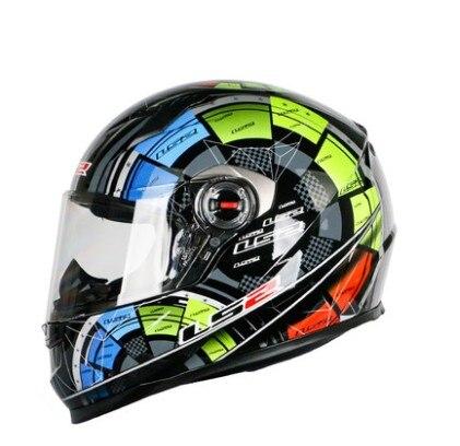 Full Face Racing Motorcycle Helmet - Blue Force Sports