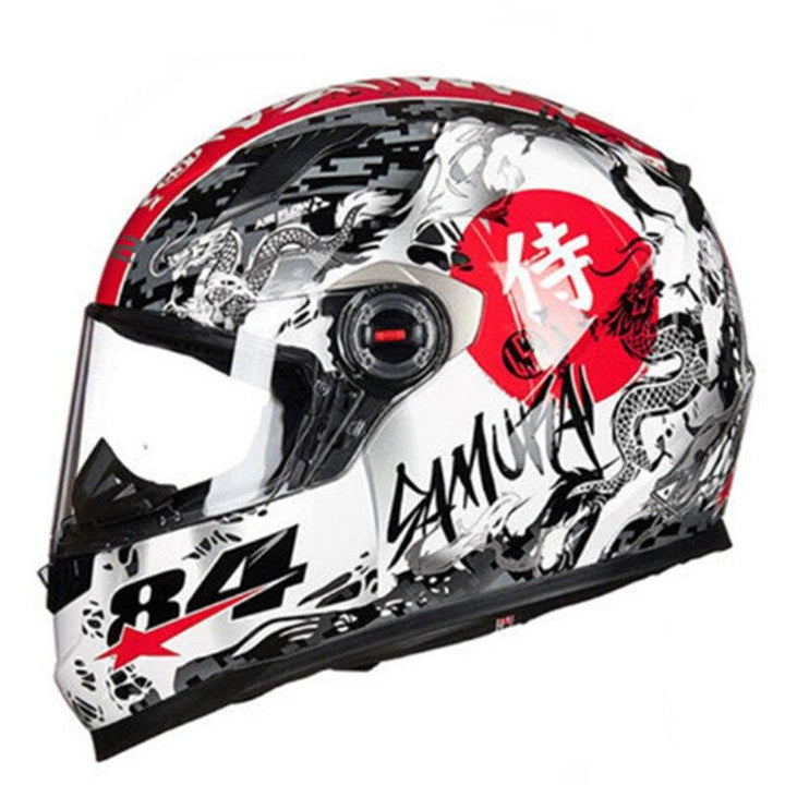 Full Face Racing Motorcycle Helmet - Blue Force Sports