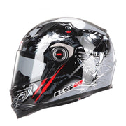 Full Face Racing Motorcycle Helmet - Blue Force Sports