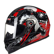 Full Face Racing Motorcycle Helmet - Blue Force Sports