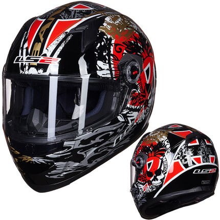 Full Face Racing Motorcycle Helmet - Blue Force Sports