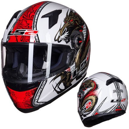 Full Face Racing Motorcycle Helmet - Blue Force Sports