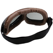 Moto Vintage Pilot Glasses - Blue Force Sports