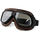 Moto Vintage Pilot Glasses - Blue Force Sports