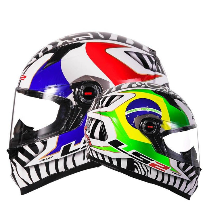 Motocross Racing Helmet - Blue Force Sports