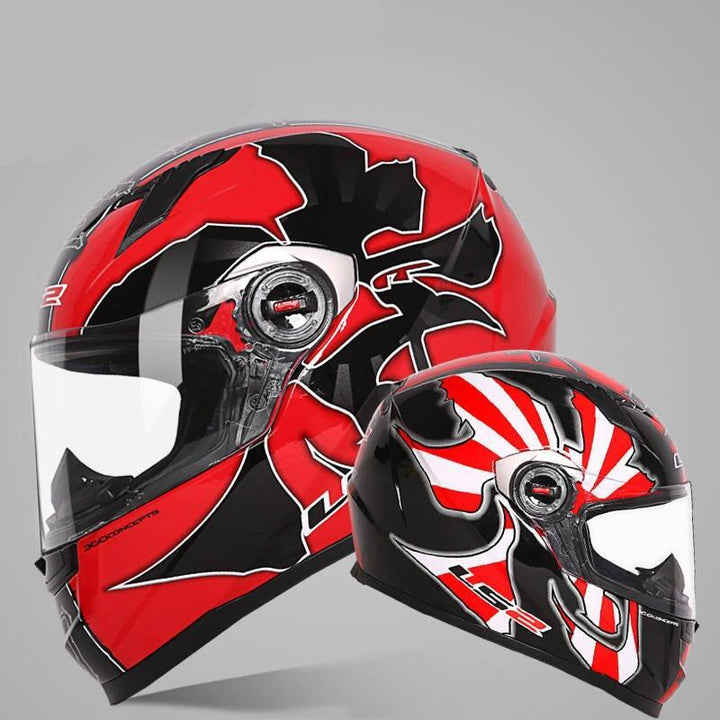 Motocross Racing Helmet - Blue Force Sports