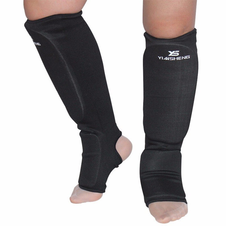 Professional Long Shin Guards - Blue Force Sports