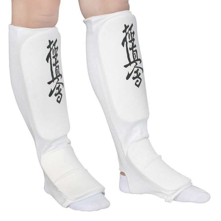 Professional Long Shin Guards - Blue Force Sports