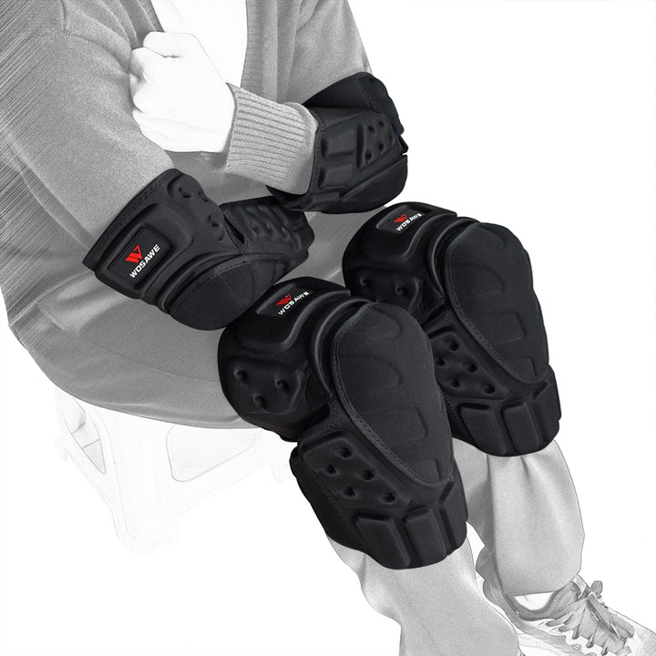 Motorcycle Knee Elbow Pads - Blue Force Sports