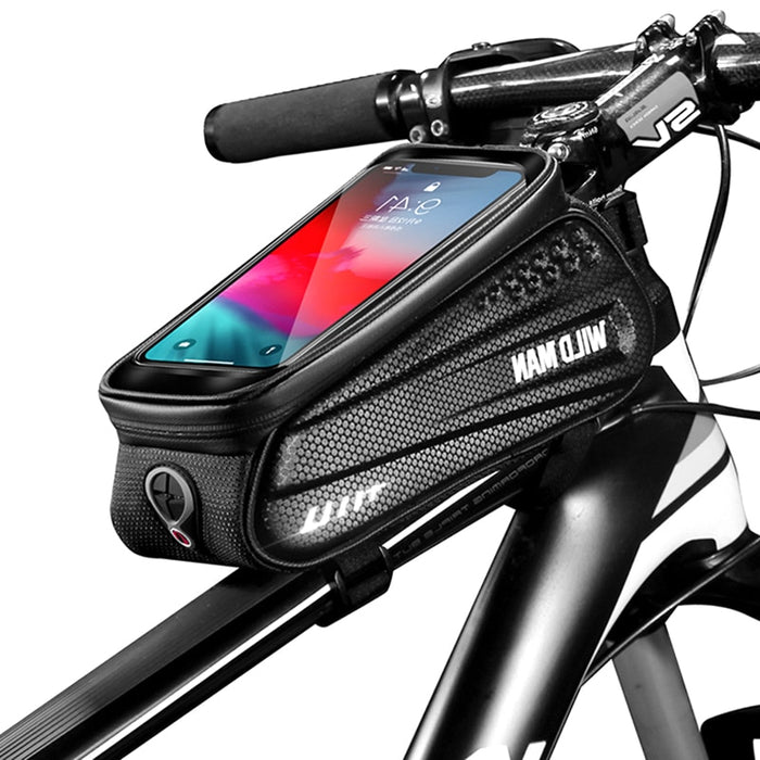 Waterproof Hard Bicycle Bag - Blue Force Sports