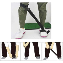 Golf Swing Leg Correction Belt - Blue Force Sports