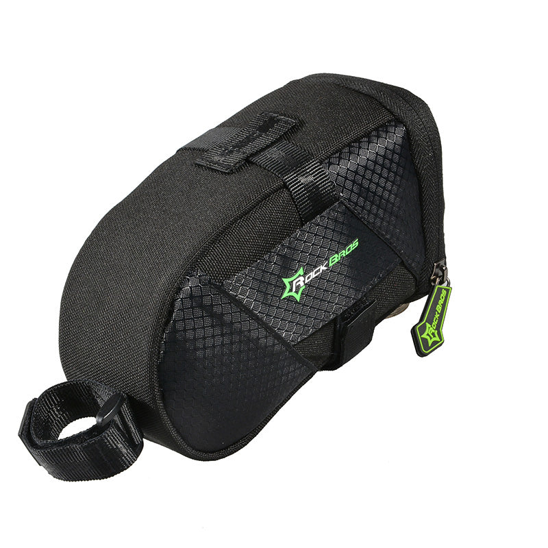 Waterproof Reflective Nylon Bicycle Saddle Bag - Blue Force Sports