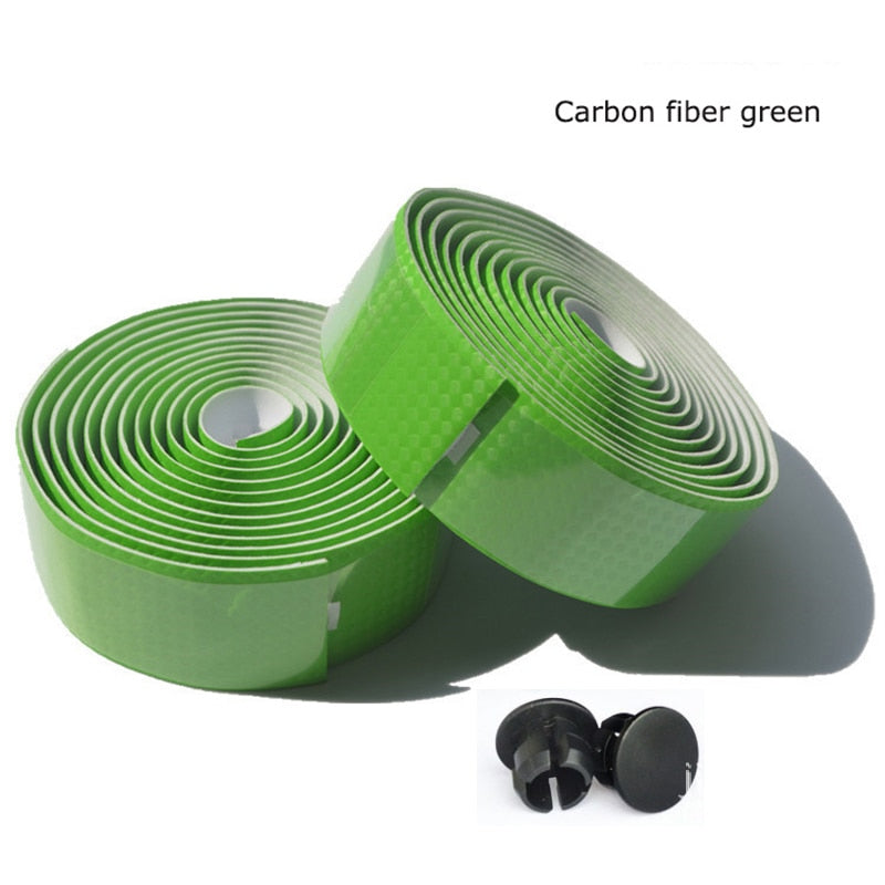 Carbon Fiber Bicycle Handlebar Tape - Blue Force Sports
