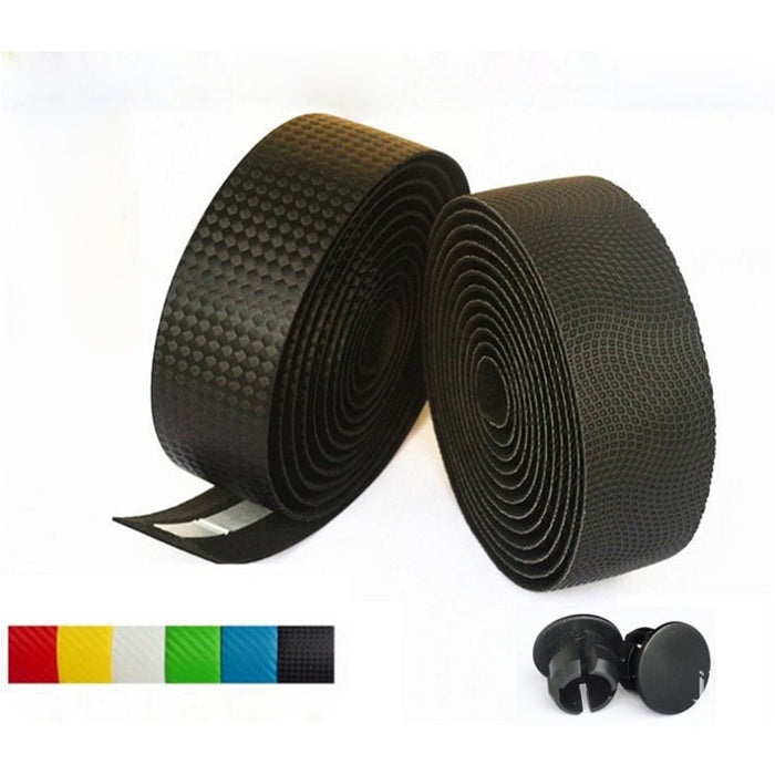 Carbon Fiber Bicycle Handlebar Tape - Blue Force Sports