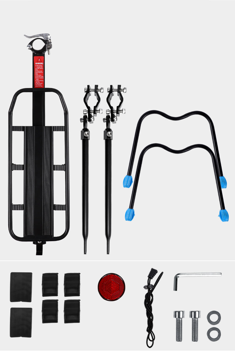 Retractable Bicycle Luggage Carrier - Blue Force Sports