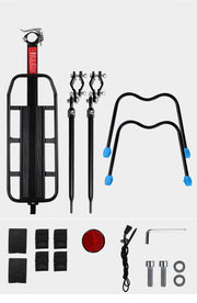 Retractable Bicycle Luggage Carrier - Blue Force Sports