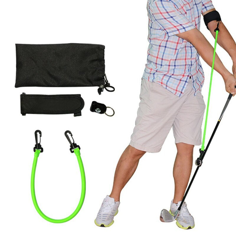 Elastic Resistance Rope Golf Swing Trainer - Blue Force Sports