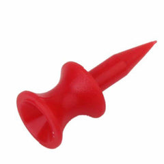 Red Plastic Golf Tees 100 pcs Set